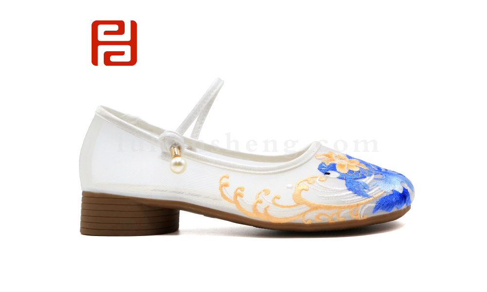 福連升夏季女鞋中國風尚漢唐風韻傳統(tǒng)舞蹈鞋